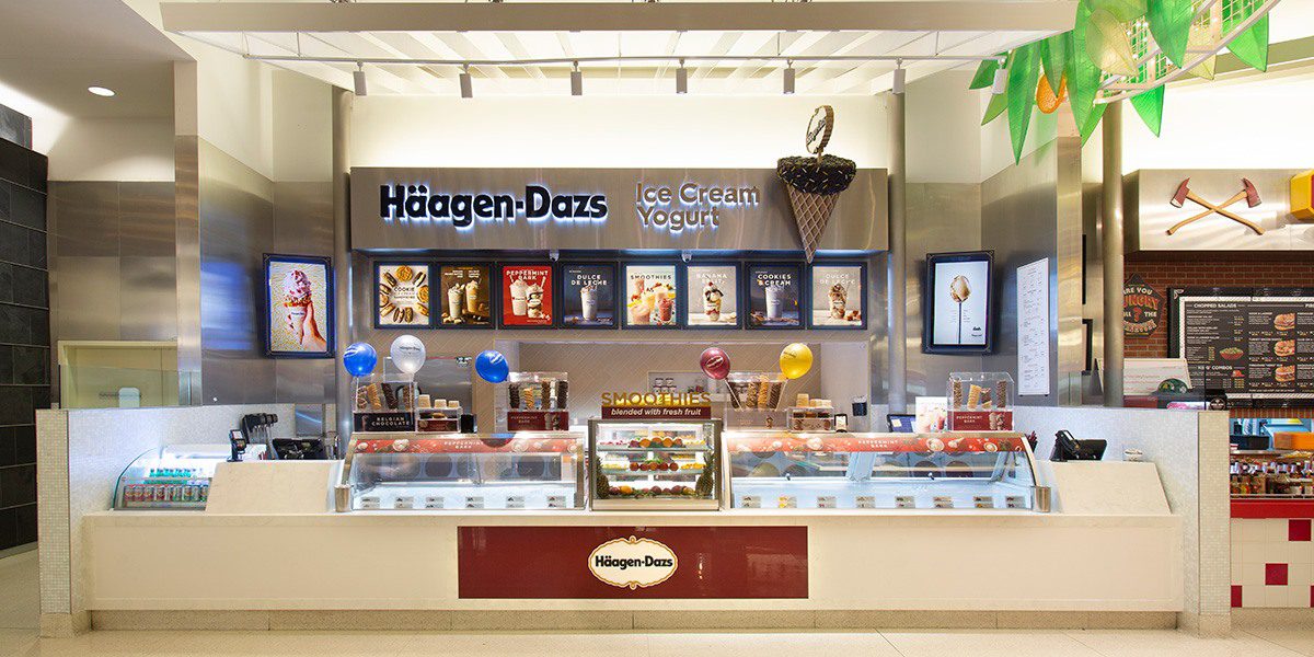 Haagen Dazs Storefront