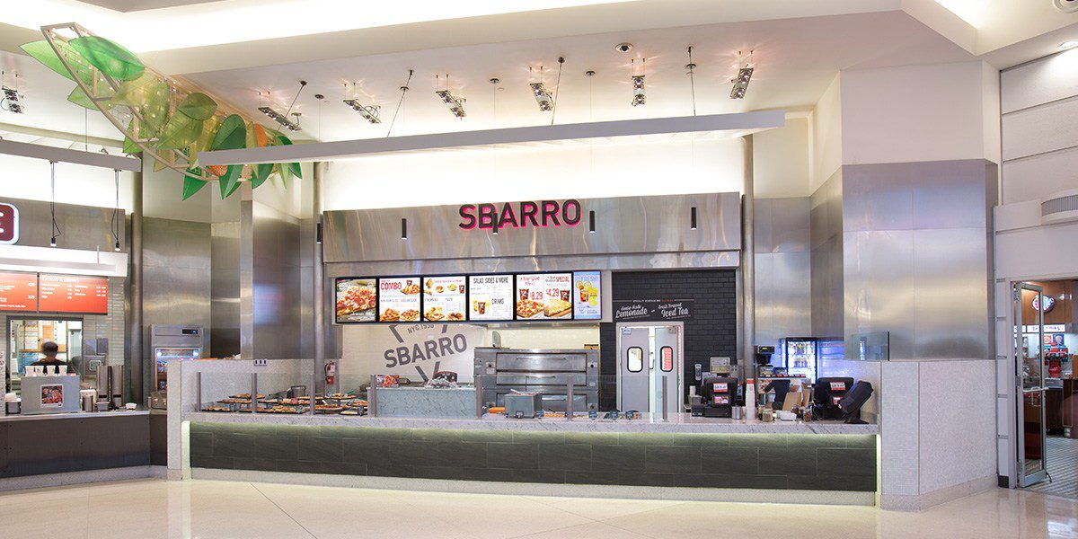 Sbarro storefront