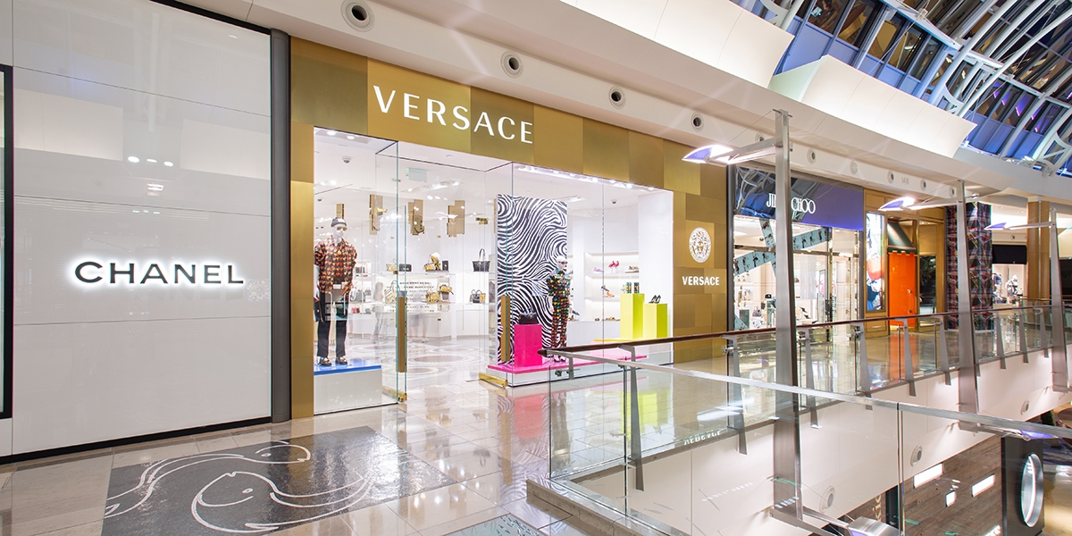 Versace Storefront