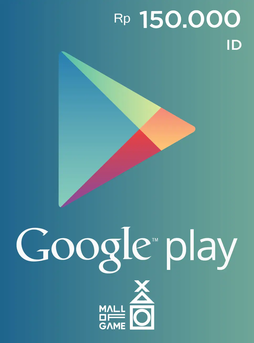 Google Play IDR150,000 Gift Card (ID)