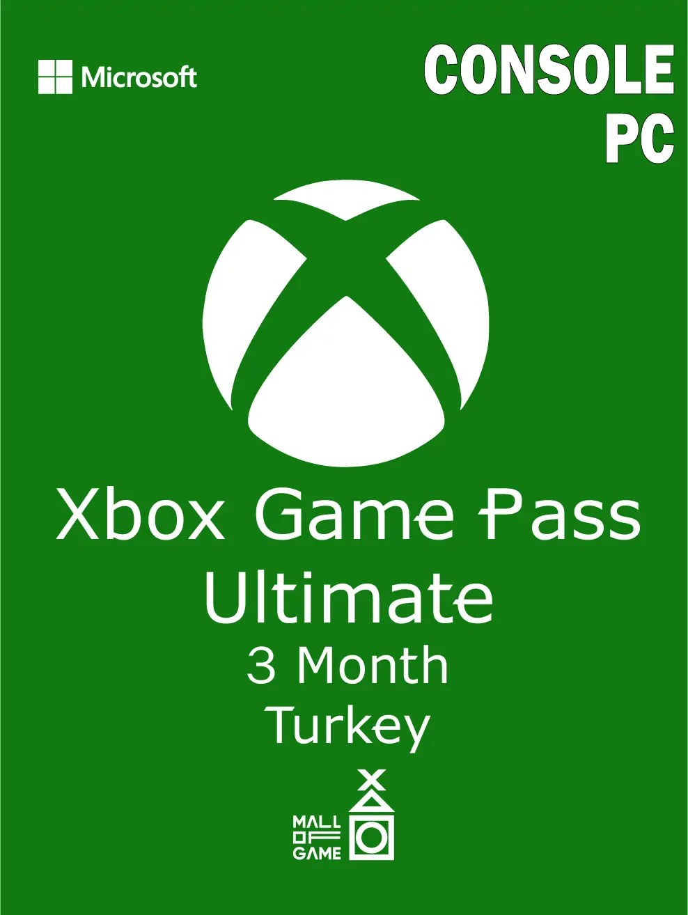 Xbox Game Pass Ultimate 3 Month (TR) - PC + Console
