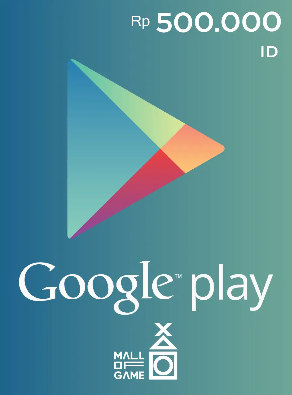 Google Play IDR500,000 Gift Card (ID)