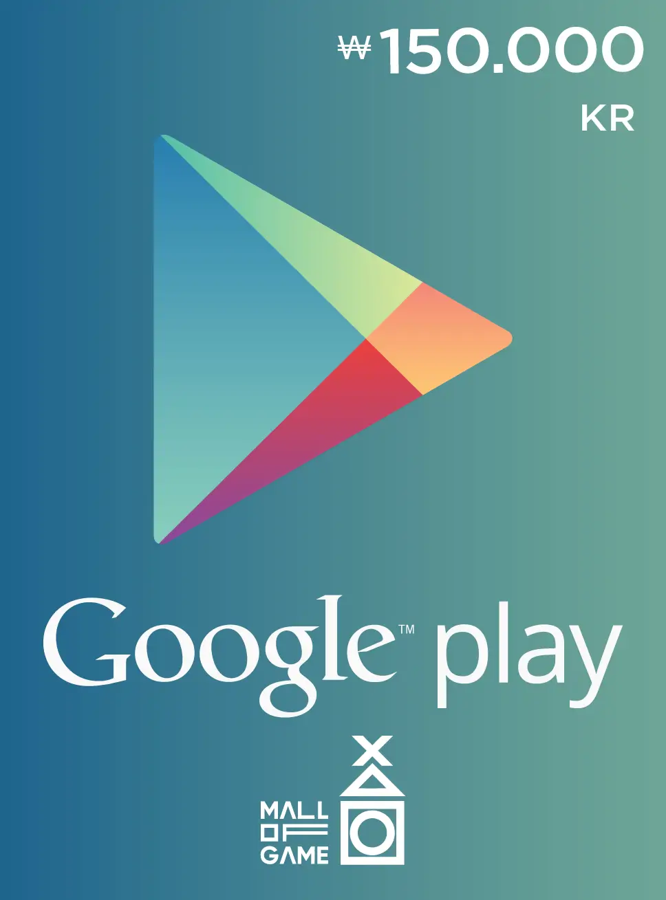 Google Play 150,000WON Gift Card (KR)