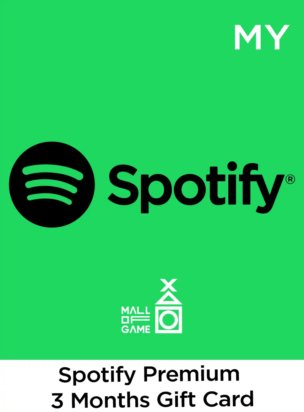 Spotify Premium 3 Months Gift Card (MY)