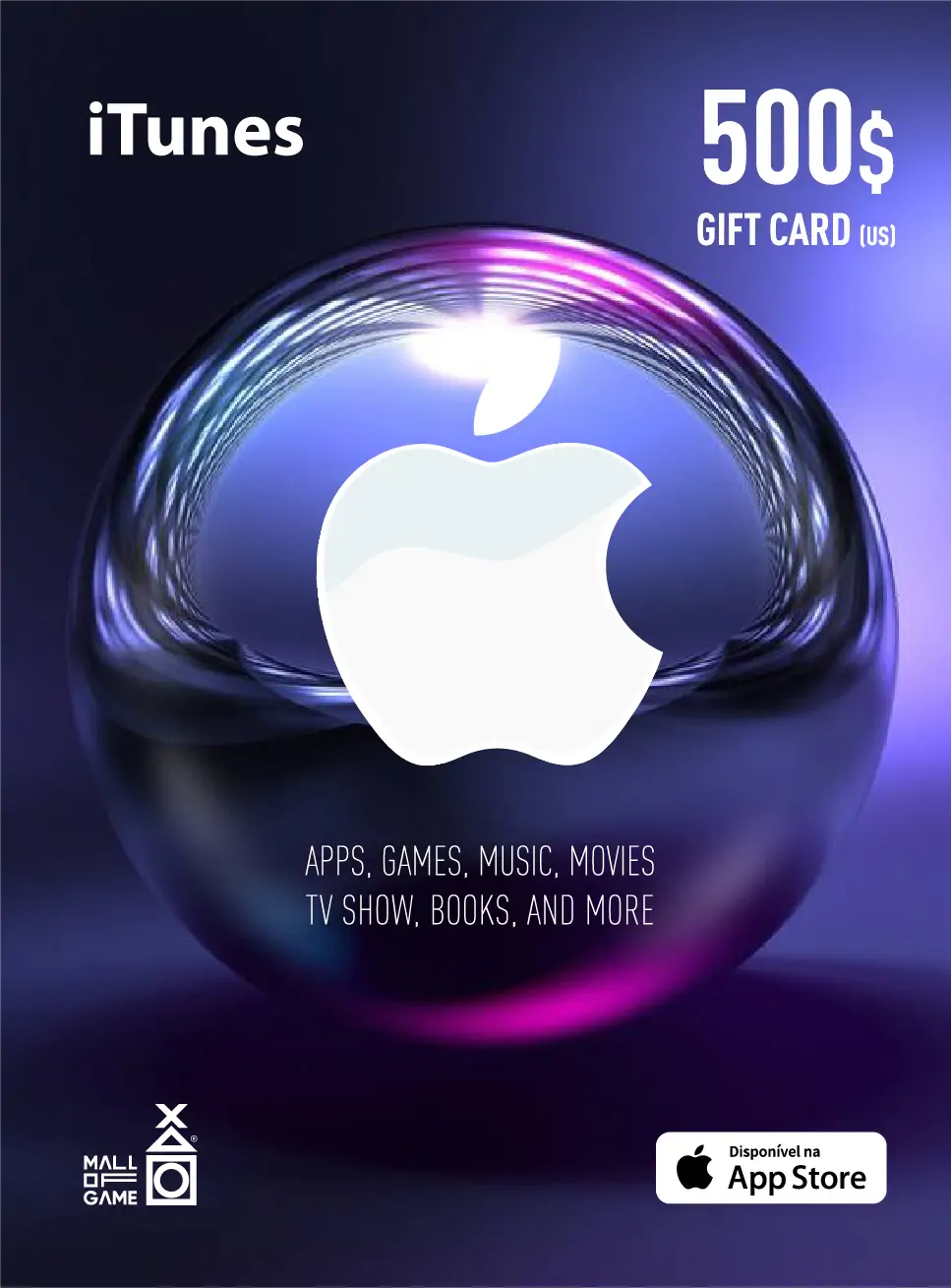 iTunes Gift Card - US$ 500